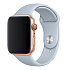 Ремешок - ApW Sport Band Apple Watch 42/44/45/49 mm силикон на кнопке (S) (silver)