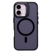 Чехол-накладка - SM026 SafeMag для "Apple iPhone 16" (black) (236458)