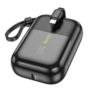 Внешний аккумулятор Hoco Q20 Fountain 22.5W 10000mAh Type-C/Type-C/Lightning (black)