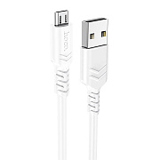 Кабель USB - micro USB Hoco X62 12W 100см 2,4A  (white)
