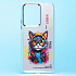 Чехол-накладка - PC092 для "Xiaomi Redmi 13C 5G/Poco M6 5G" (кот) (transparent)