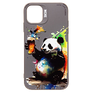 Чехол-накладка - SC335 для "Apple iPhone 11"  (панда) (grey) (227088)