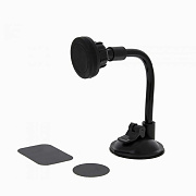 Держатель автомобильный - магнитный 06 (тех. уп) лобовое стекло, приборная панель (black)