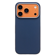 Чехол-накладка - SM028(2) SafeMag Carbon для "Apple iPhone 17 Pro/18 Pro" (dark blue)