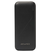 Внешний аккумулятор Awei P75K 10 000mAh Micro USB/USB*2 (black)