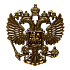 Наклейка - "Герб" (латунь) (bronze)