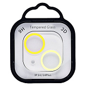 Защитное стекло для камеры - СG07 для "Apple iPhone 14/14 Plus" (2) (multicolor)