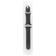 Ремешок - ApW Sport Band Apple Watch 42/44/45/49 mm силикон на кнопке (S) (gray)