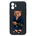 Чехол-накладка - SC307 для "Apple iPhone 12" (003) (black)