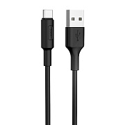 Кабель USB - Type-C Hoco X25 18W 100см 3A  (black)