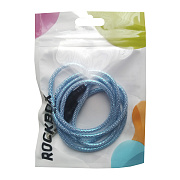 Кабель AUX (папа-папа) RockBox RC-MM2  100см   (blue)