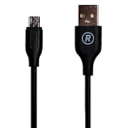 Кабель USB - micro USB RockBox RC-M01  100см 1,5A  (black)