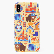 Чехол-накладка Luxo Creative для "Apple iPhone XS Max" (055) (multicolor)