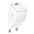 Адаптер Сетевой Hoco N66 Ingenious PD Type-C 3A/35W (white)