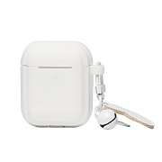 Чехол - PCP01 для кейса "Apple AirPods/AirPods 2" (white)