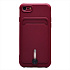 Чехол-накладка - SC304 с картхолдером для "Apple iPhone 7/iPhone 8/iPhone SE 2020" (bordo) (208663)