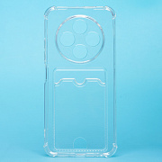 Чехол-накладка - SC276 с картхолдером для "Tecno Spark 30C 4G" (transparent) (237706)