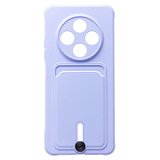 Чехол-накладка - SC304 с картхолдером для "Tecno Spark 30 4G" (light violet) (237639)