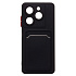 Чехол-накладка - SC337 с картхолдером для "Infinix Smart 8 Pro" (black) (228811)