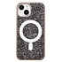 Чехол-накладка - SM029 POSH SHINE SafeMag для "Apple iPhone 15" россыпь кристаллов (gray titanium)
