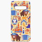 Чехол-накладка Luxo Creative для "Samsung SM-G975 Galaxy S10+" (055) (multicolor)