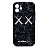 Чехол-накладка Luxo Creative для "Apple iPhone 12" (089) (black)