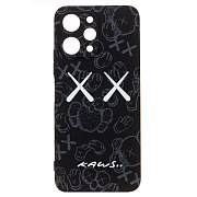 Чехол-накладка Luxo Creative для "Xiaomi Redmi 12 4G" (089) (black) (226103)