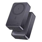 Внешний аккумулятор Hoco J160B Original PD20W 20000mAh Type-C/Type-C/SafeMag (metal gray)