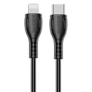 Кабель Type-C - Apple lightning Borofone BX51 12W 100см 2,4A  (black)
