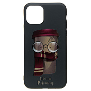 Чехол-накладка - SC302 для "Apple iPhone 11 Pro" (005) (brown)
