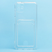Чехол-накладка - SC276 с картхолдером для "Samsung SM-A045 Galaxy A04" (transparent) 