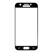 Защитное стекло Full Screen Glass 2,5D, прозрачное для "Samsung SM-A320 Galaxy A3 2017" (black) (black)