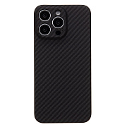 Чехол-накладка Cellis SM009 POSH KEVLAR с закрытой камерой SafeMag для "Apple iPhone 15 Pro Max" (black)