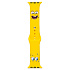 Ремешок - ApW01 Apple Watch 42/44/45/49 mm силикон (018) (yellow)