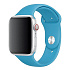 Ремешок - ApW Sport Band Apple Watch 38/40/41 mm силикон на кнопке (S) (sky blue)