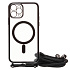 Чехол-накладка - SM016 SafeMag для "Apple iPhone 11 Pro" на ремешке (black) (215626)