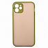 Чехол-накладка - PC041 для "Apple iPhone 12" (green/black)