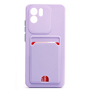Чехол-накладка - SC315 с картхолдером для "Xiaomi Redmi A1" (light violet) (214501)