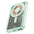 Внешний аккумулятор Hoco Q14 Ice Crystal PD20W SafeMag 5000mAh Type-C/Type-C (blue)