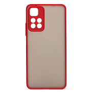 Чехол-накладка - PC041 для "Xiaomi Redmi Note 11 Pro CN/Note 11 Pro+ CN" (red/black)