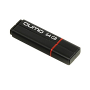 Флэш накопитель USB 64 Гб Qumo Speedster 3.0 (black)