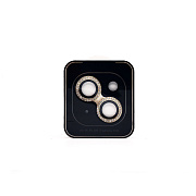 Защитное стекло для камеры - СG04 для "Apple iPhone 15/15 Plus" (gold) (231379)