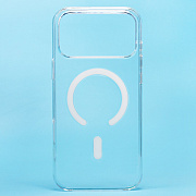 Чехол-накладка - PC Clear Case SafeMag для "Apple iPhone 17 Pro Max" (transparent) (240604)