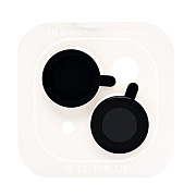 Защитное стекло для камеры - CG03 для "Apple iPhone 15/15 Plus" (black)