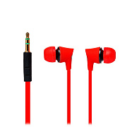 Проводные наушники внутриканальные Music Level ML-400 Jack 3,5  (red)