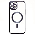 Чехол-накладка - SM027 SafeMag для "Apple iPhone 12 Pro Max" (blue titanium) (232378)