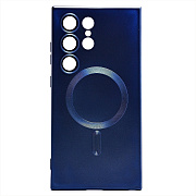 Чехол-накладка - SM020 Matte SafeMag для "Samsung Galaxy S24 Ultra" (dark blue) (228124)