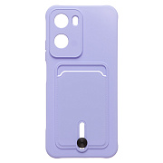 Чехол-накладка - SC304 с картхолдером для "Xiaomi Redmi 15A 5G" (light violet)
