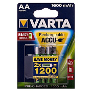 Аккумулятор AA Varta R6 Ni-MH (1600 mAh) (2-BL) (10/100) Pre-Ch ..