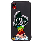 Чехол-накладка - SC210 для "Apple iPhone XR" (003) (black)